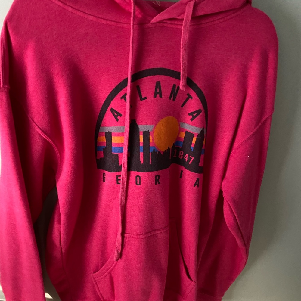 Atlanta GA pink sweatshirt
